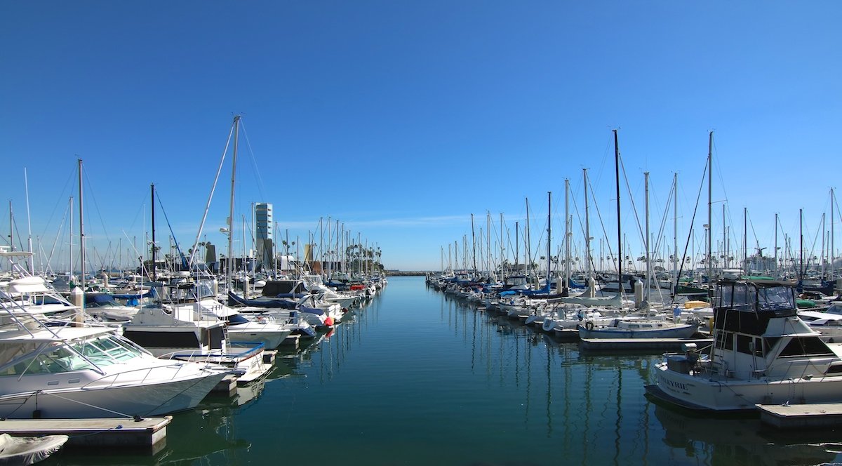 Long Beach Hafen