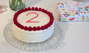 Kuchen zum 2. Geburtstag