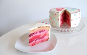 Gender Reveal Kuchen