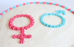 Gender Reveal Kuchen Aufschrift