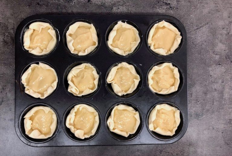 Pudding-Törtchen Rezept | Pastéis de Nata ganz einfach selbst gemacht ...