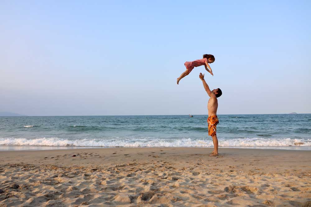 Familienurlaub in Vietnam am Strand