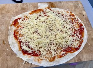 Essen für Halloween vorbereiten