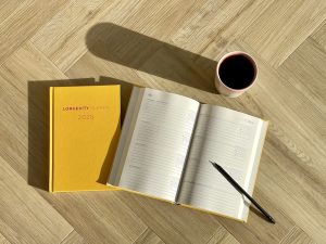 Longevity Planer tägliche Routinen und Reflexionen